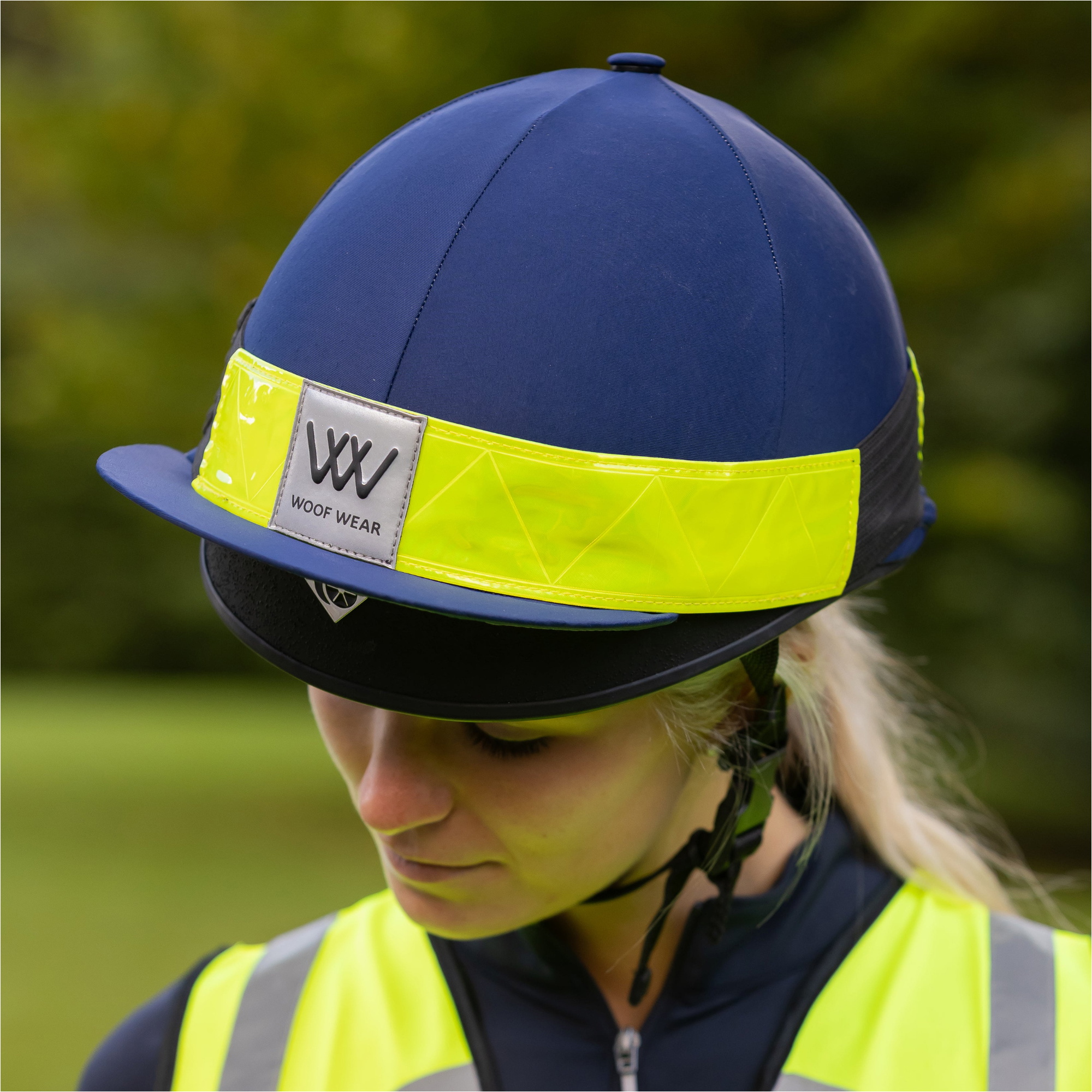 2026 Woof Wear Hi Viz Hatband WA0009 - Hi Viz Yellow